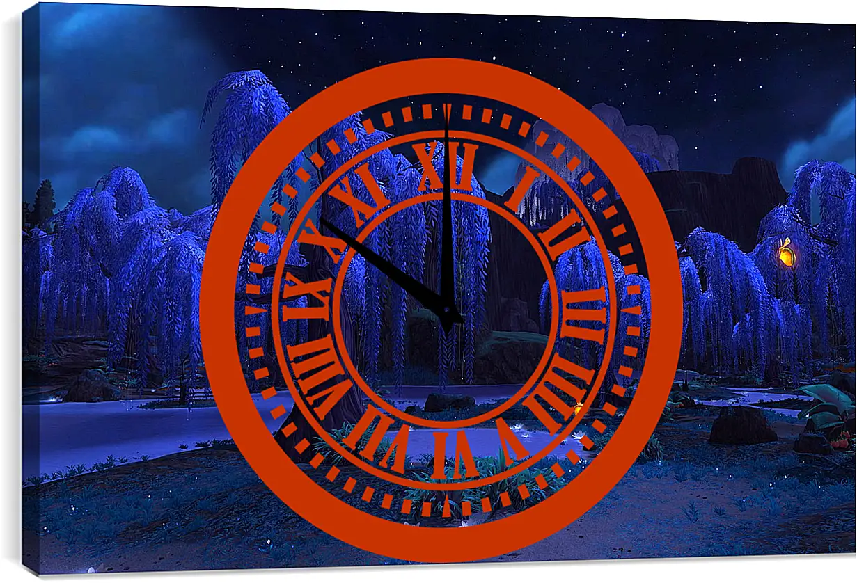 Часы картина - World Of Warcraft: Warlords Of Draenor