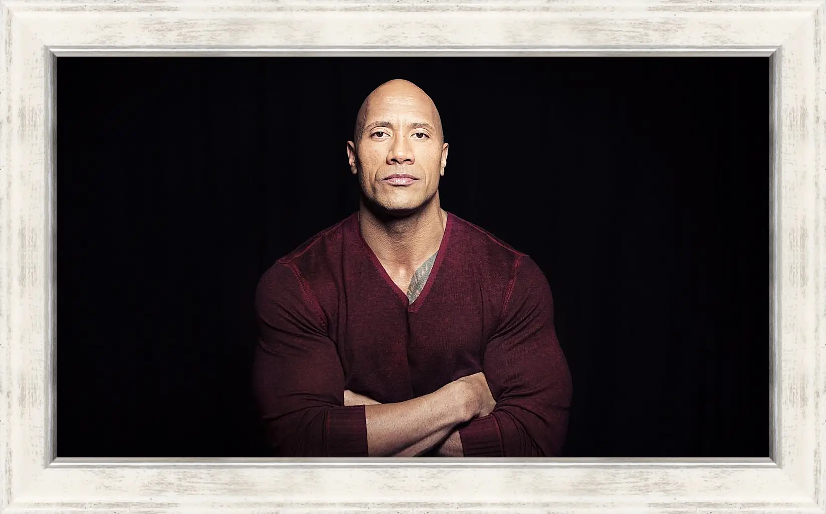 Картина в раме - Dwayne Douglas Johnson. Дуэйн Джонсон (Скала)