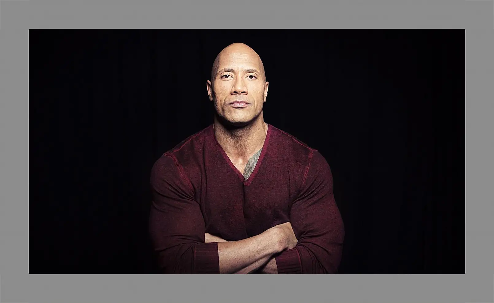 Картина в раме - Dwayne Douglas Johnson. Дуэйн Джонсон (Скала)