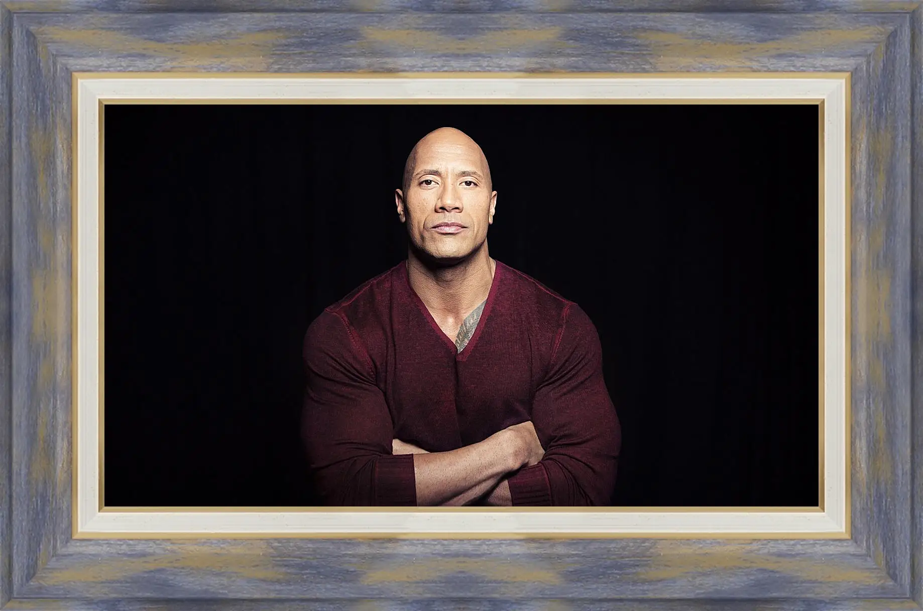 Картина в раме - Dwayne Douglas Johnson. Дуэйн Джонсон (Скала)