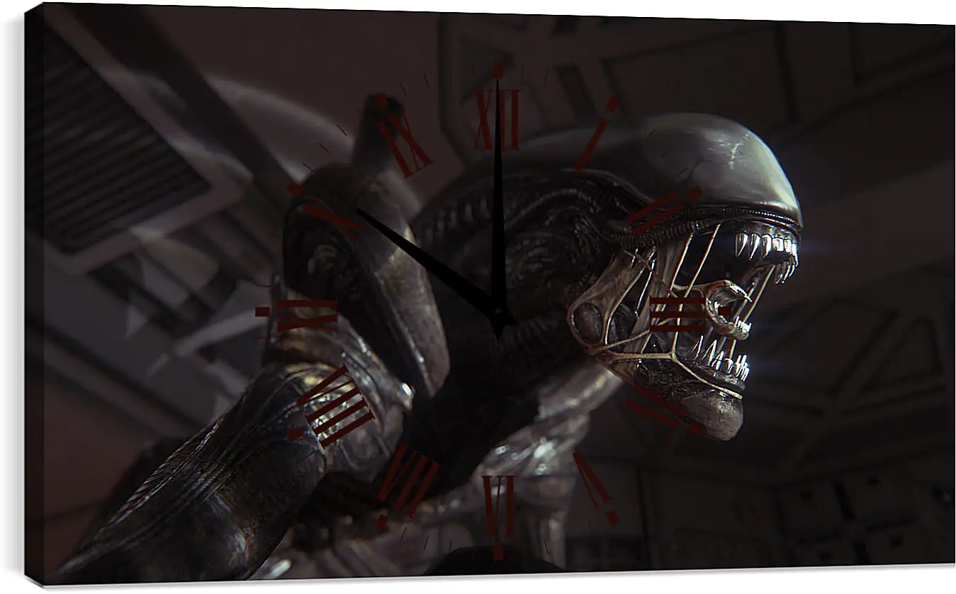 Часы картина - Alien: Isolation
