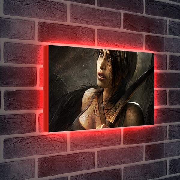 Лайтбокс световая панель - Tomb Raider (2013)