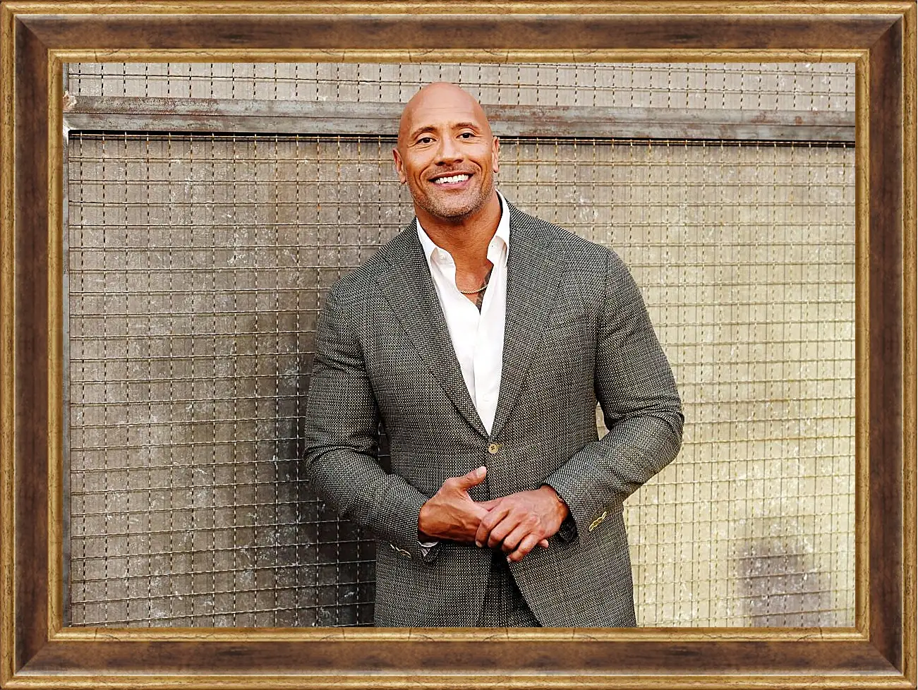 Картина в раме - Dwayne Douglas Johnson. Дуэйн Джонсон (Скала)