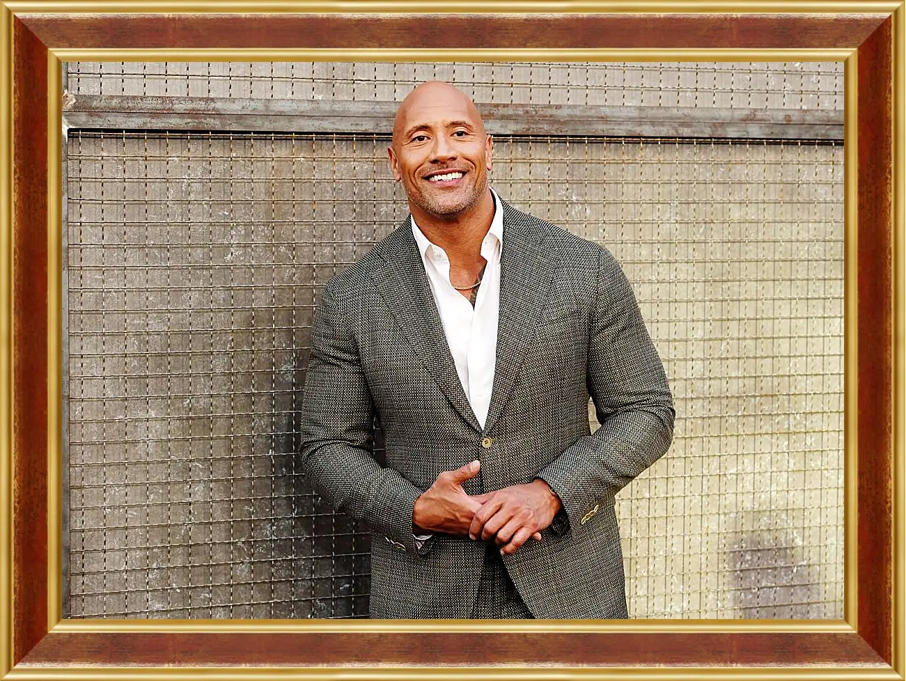 Картина в раме - Dwayne Douglas Johnson. Дуэйн Джонсон (Скала)