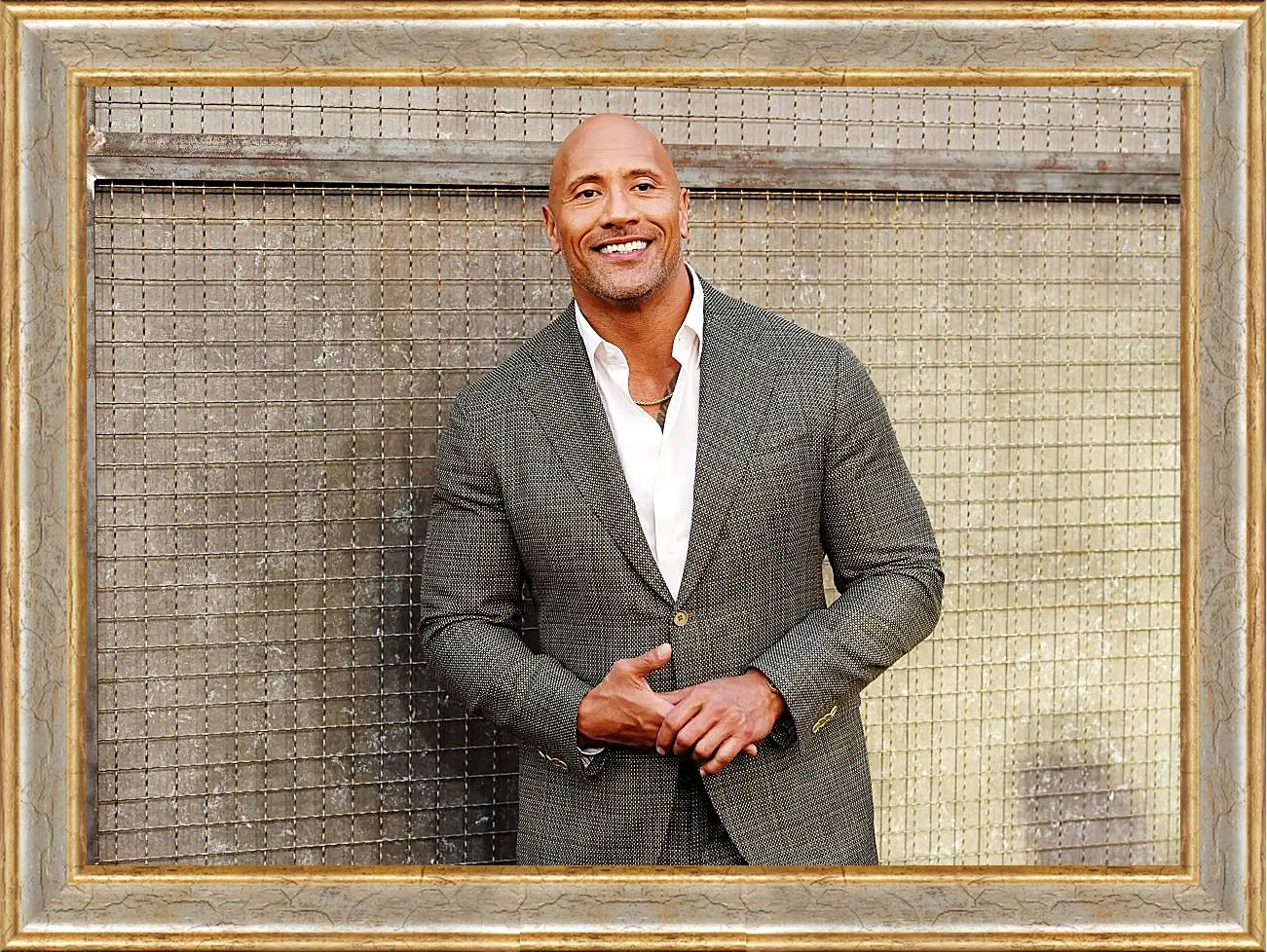 Картина в раме - Dwayne Douglas Johnson. Дуэйн Джонсон (Скала)