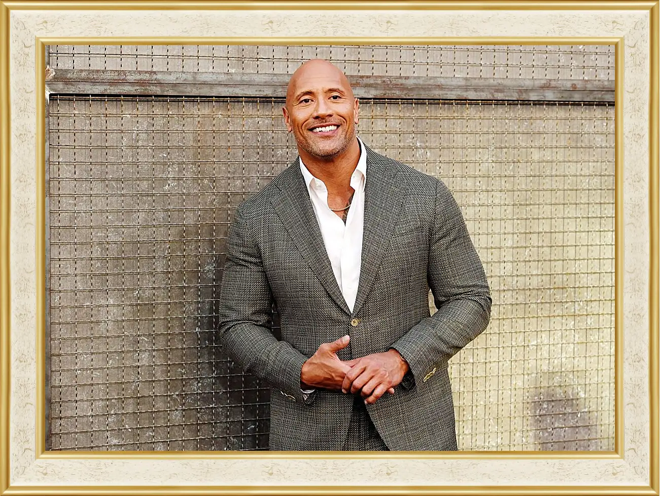 Картина в раме - Dwayne Douglas Johnson. Дуэйн Джонсон (Скала)