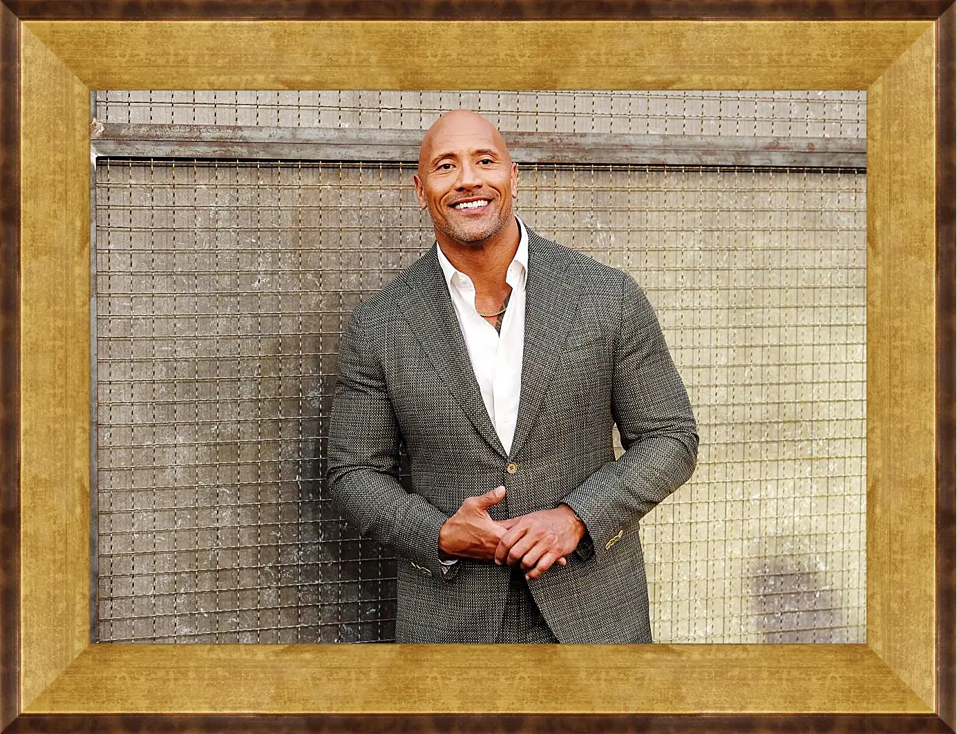 Картина в раме - Dwayne Douglas Johnson. Дуэйн Джонсон (Скала)