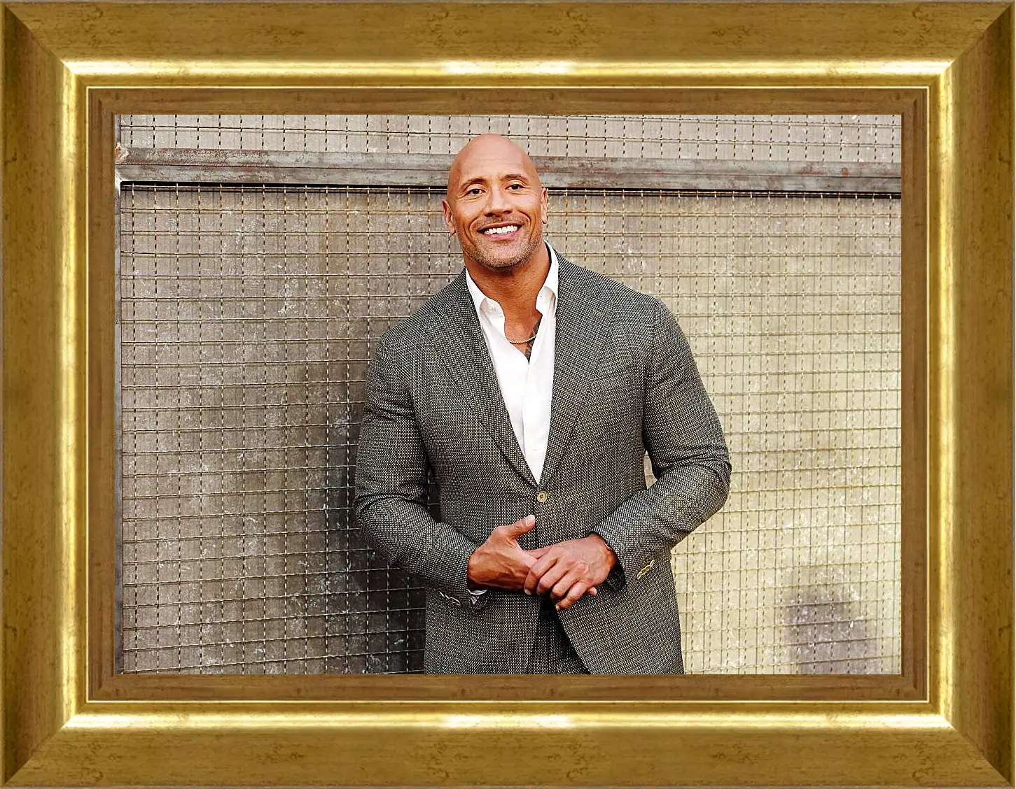 Картина в раме - Dwayne Douglas Johnson. Дуэйн Джонсон (Скала)