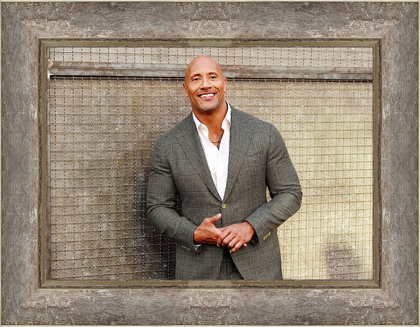 Картина в раме - Dwayne Douglas Johnson. Дуэйн Джонсон (Скала)