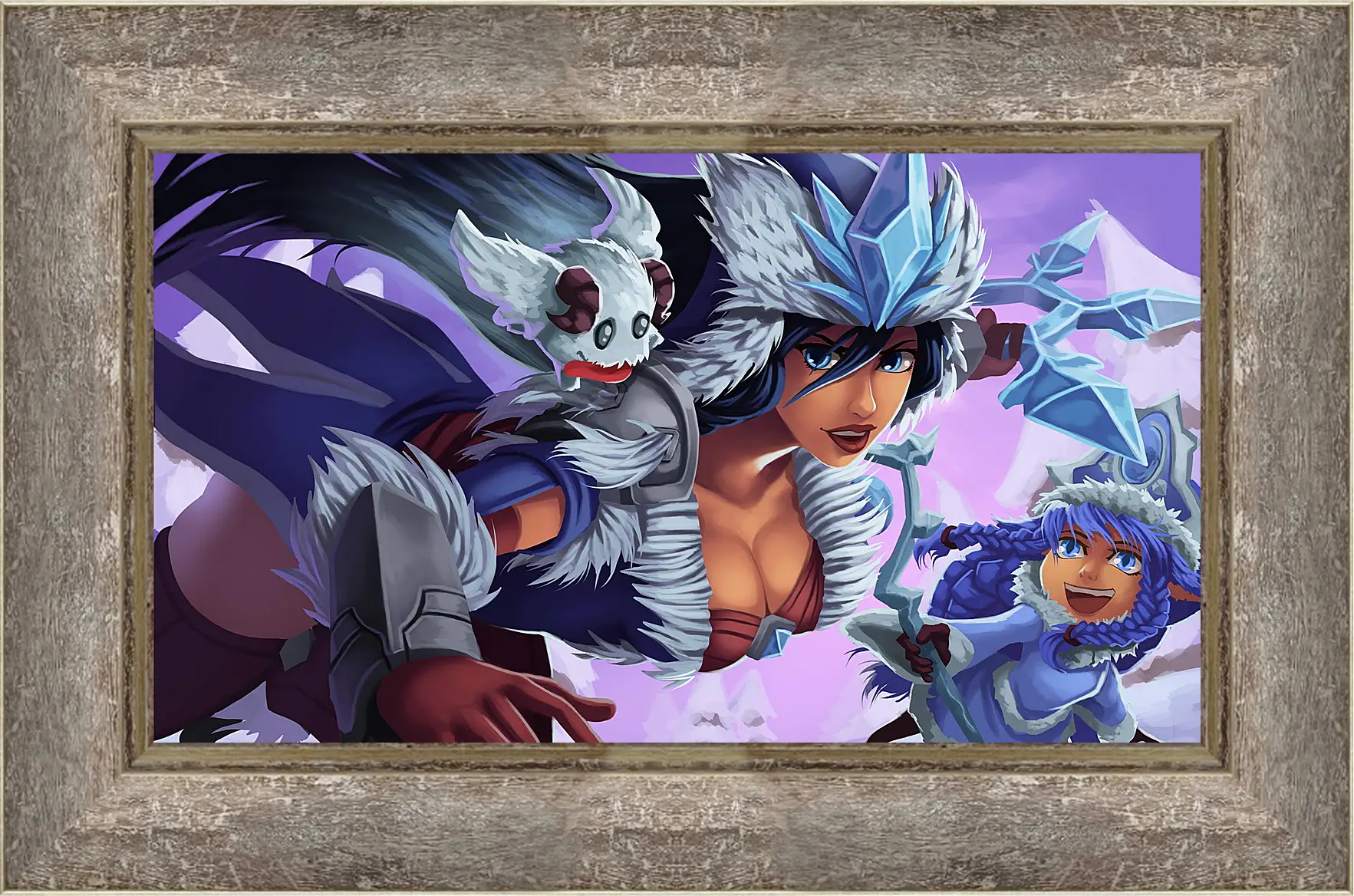 Картина в раме - League Of Legends
