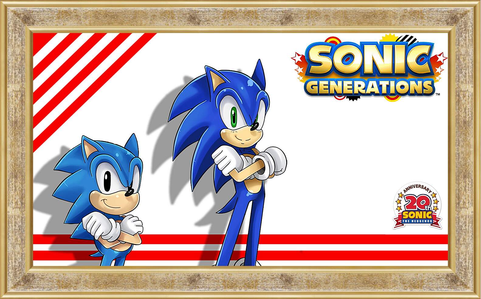 Картина в раме - Sonic Generations
