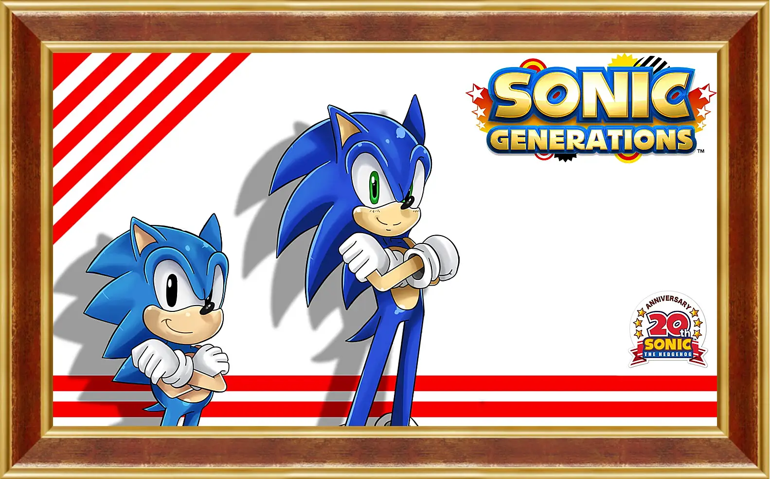 Картина в раме - Sonic Generations
