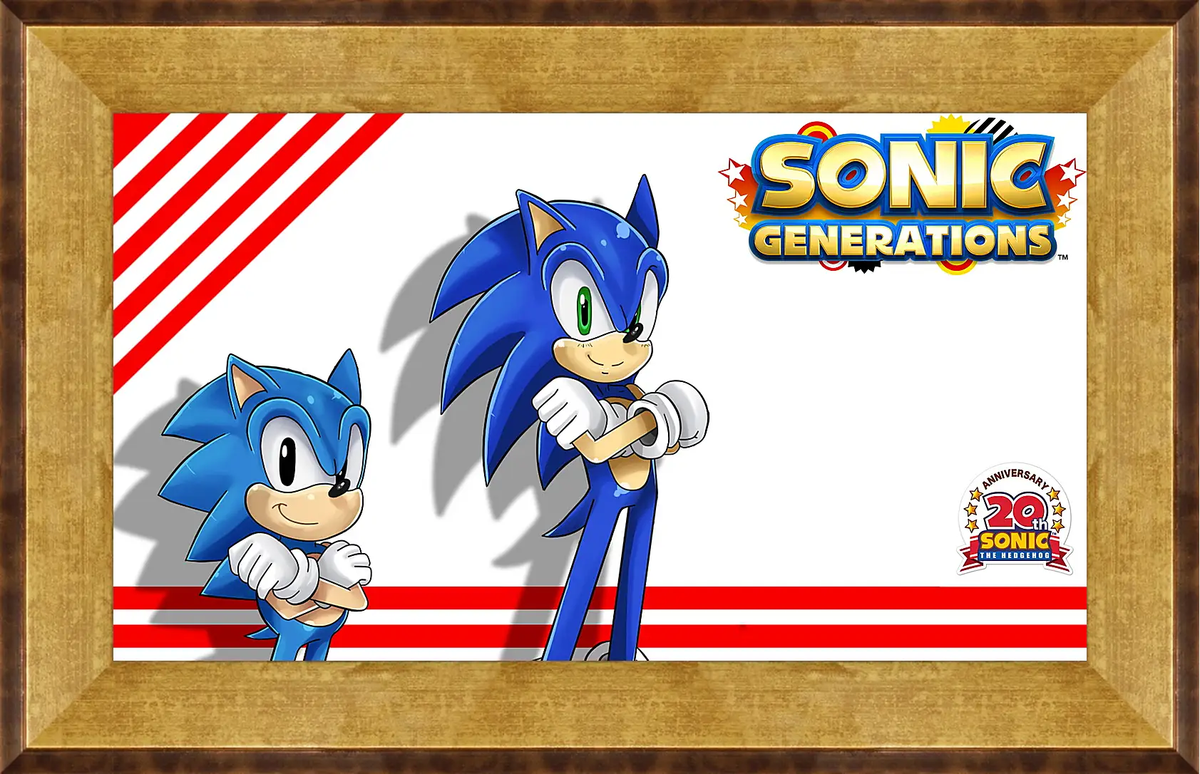 Картина в раме - Sonic Generations
