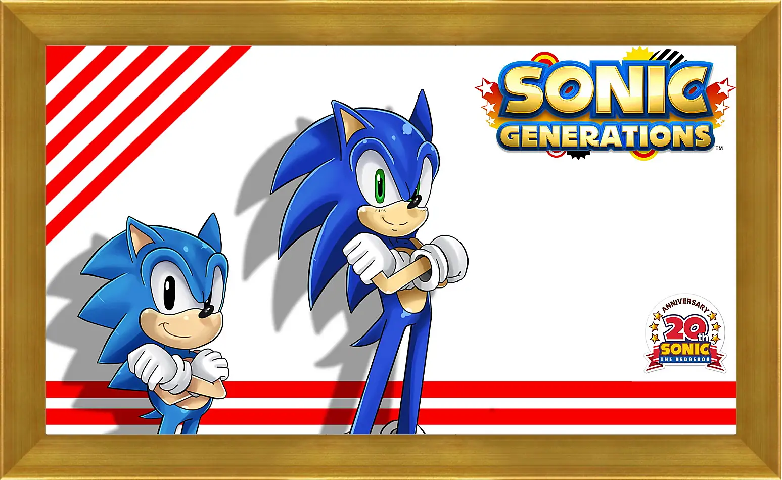 Картина в раме - Sonic Generations
