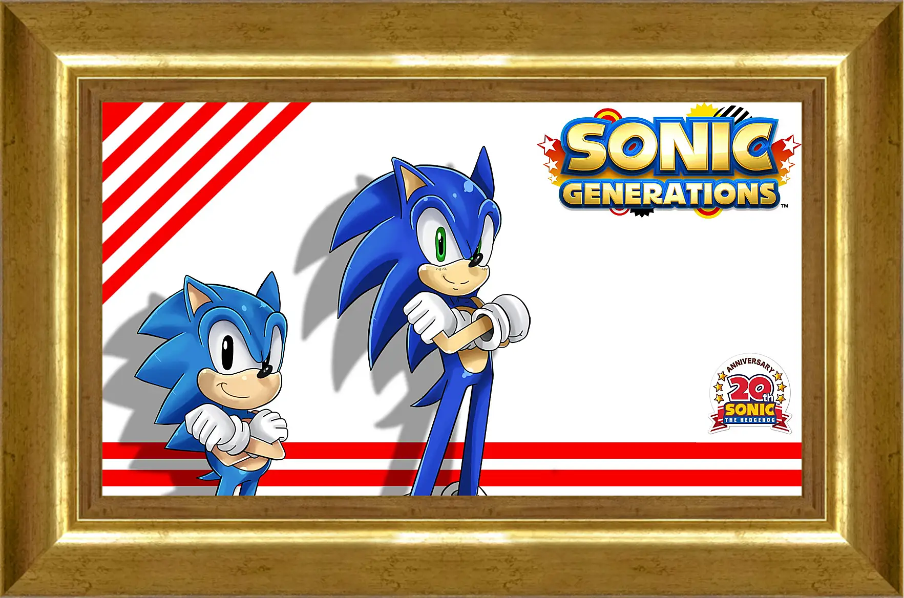 Картина в раме - Sonic Generations
