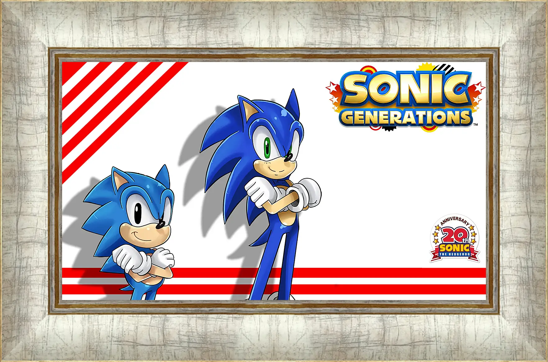 Картина в раме - Sonic Generations
