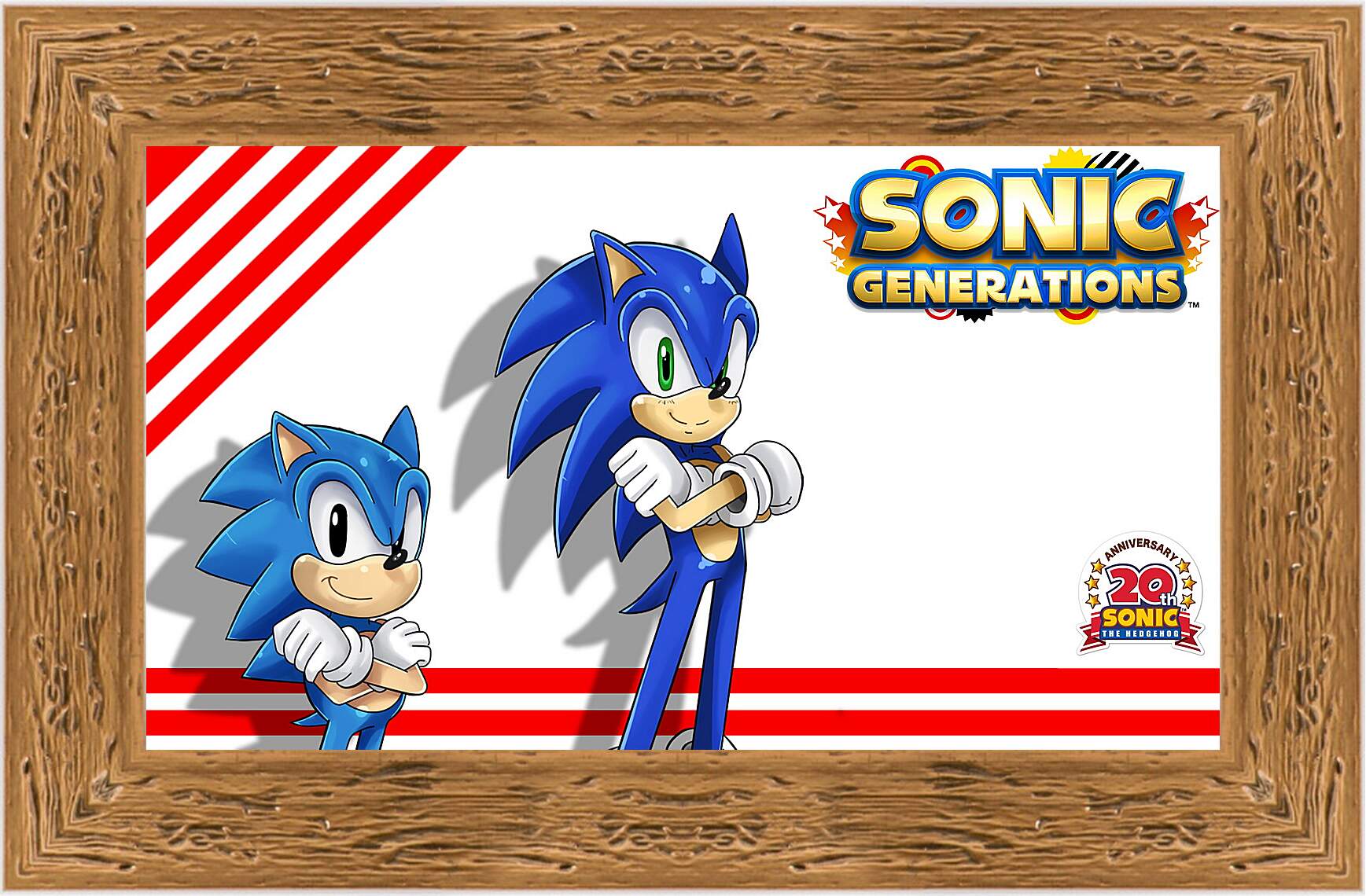 Картина в раме - Sonic Generations
