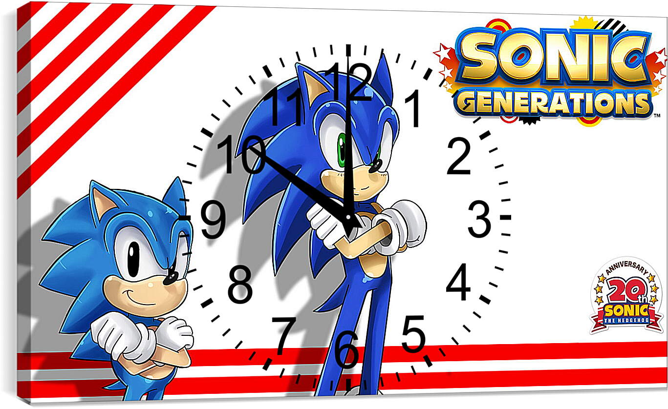 Часы картина - Sonic Generations
