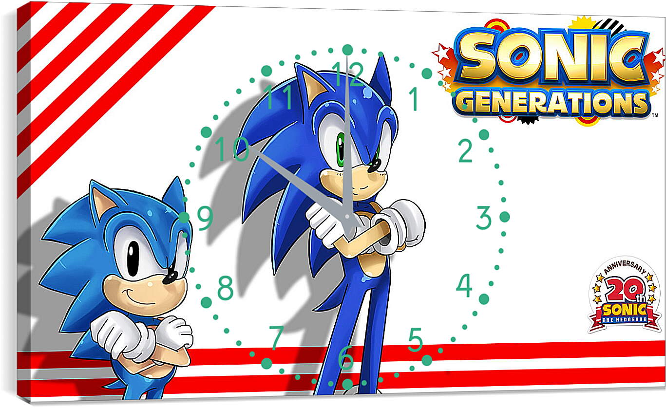 Часы картина - Sonic Generations
