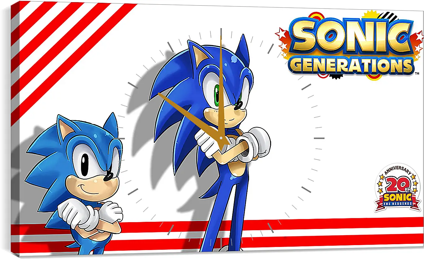 Часы картина - Sonic Generations
