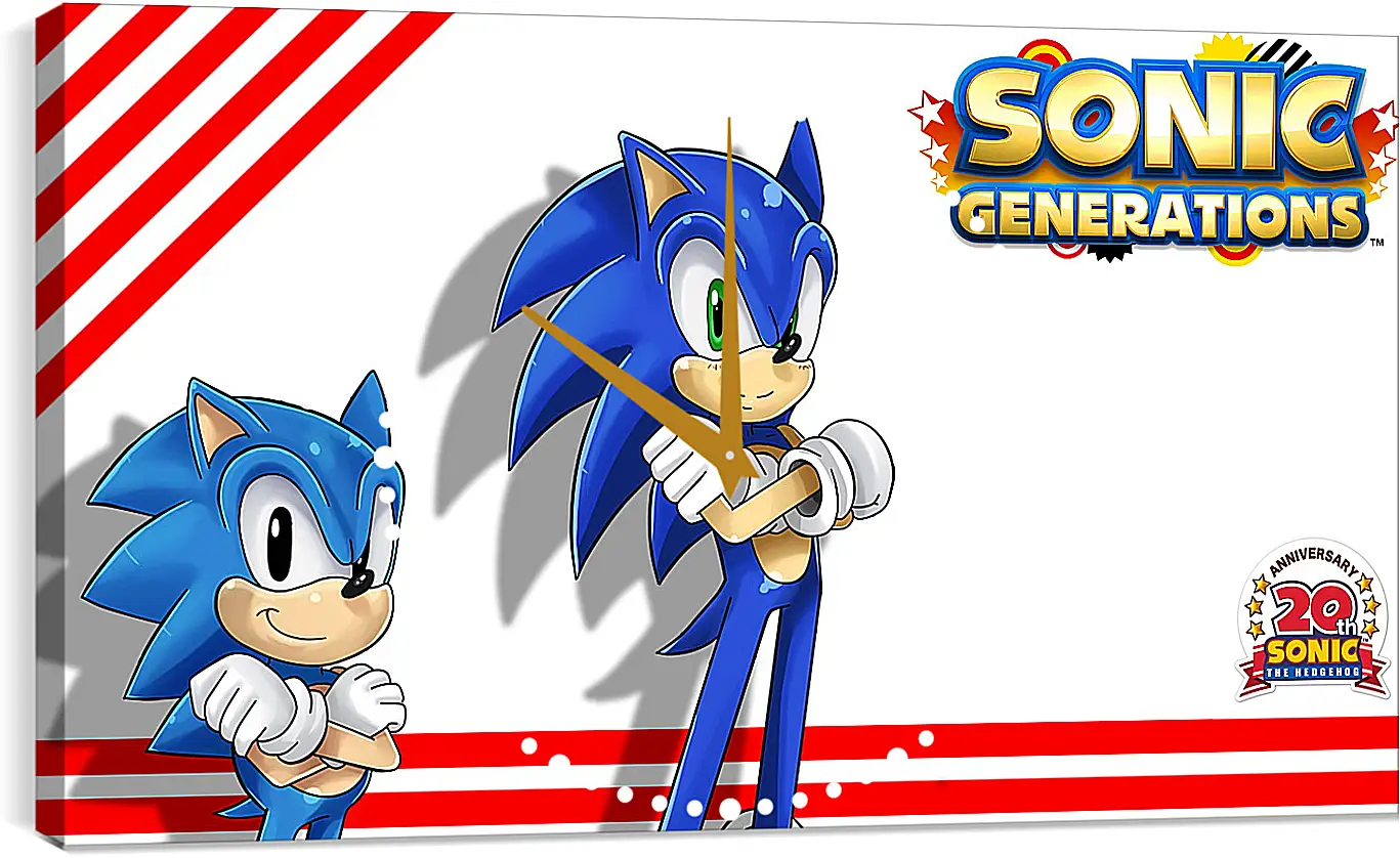Часы картина - Sonic Generations

