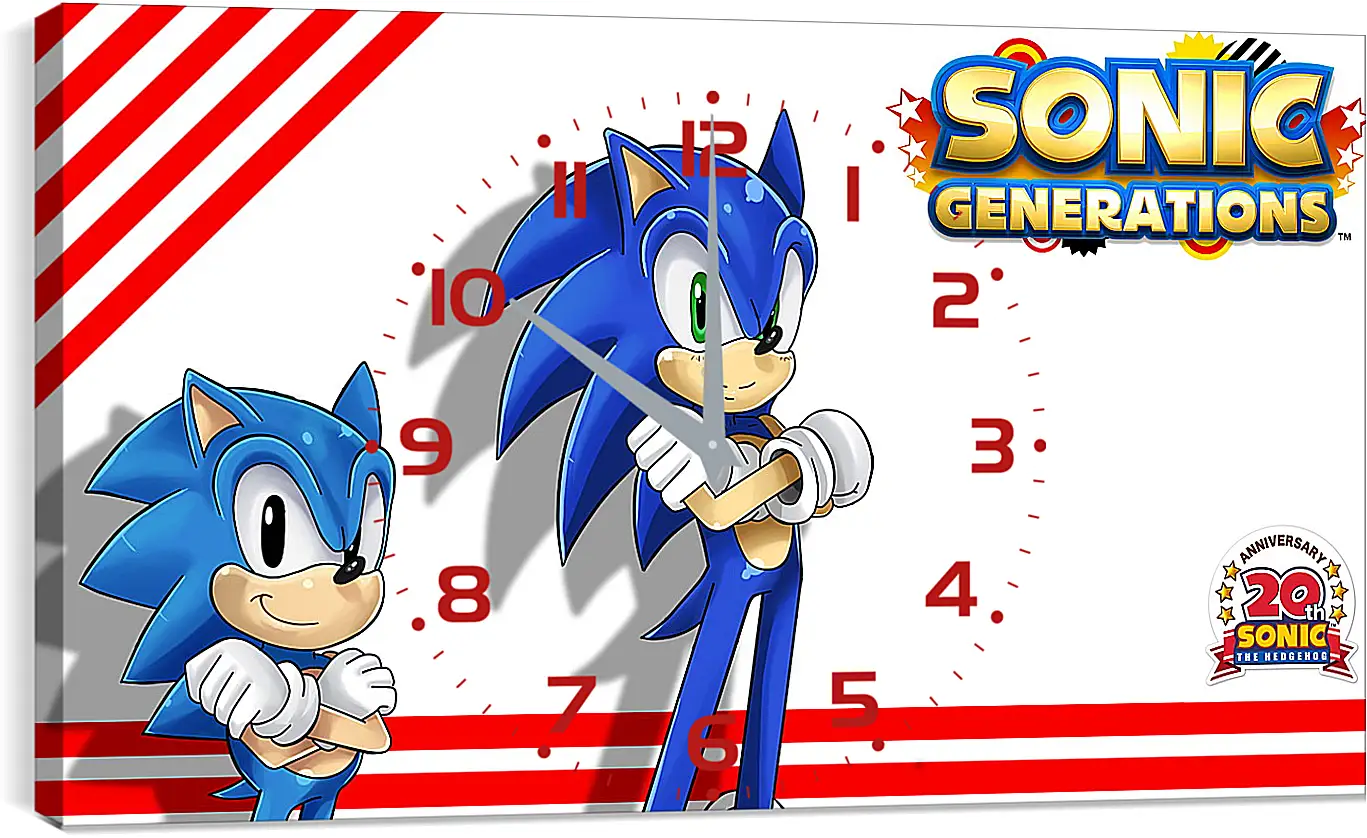 Часы картина - Sonic Generations
