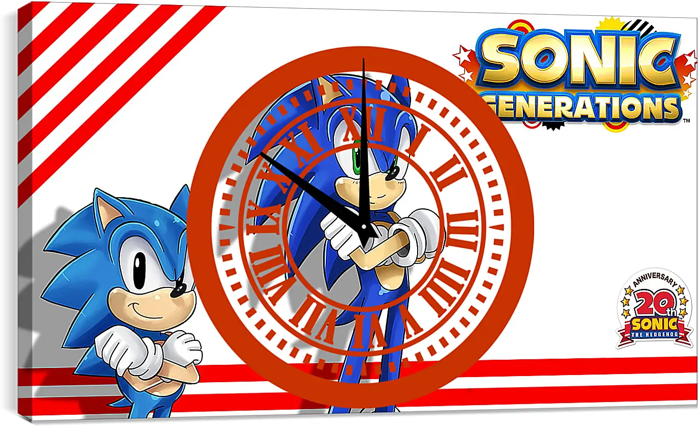 Часы картина - Sonic Generations
