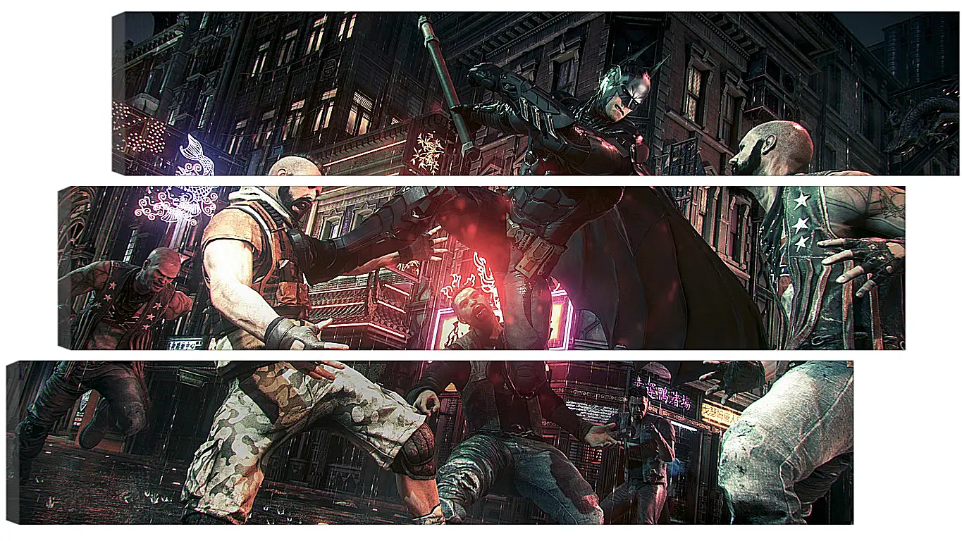 Модульная картина - Batman: Arkham Knight