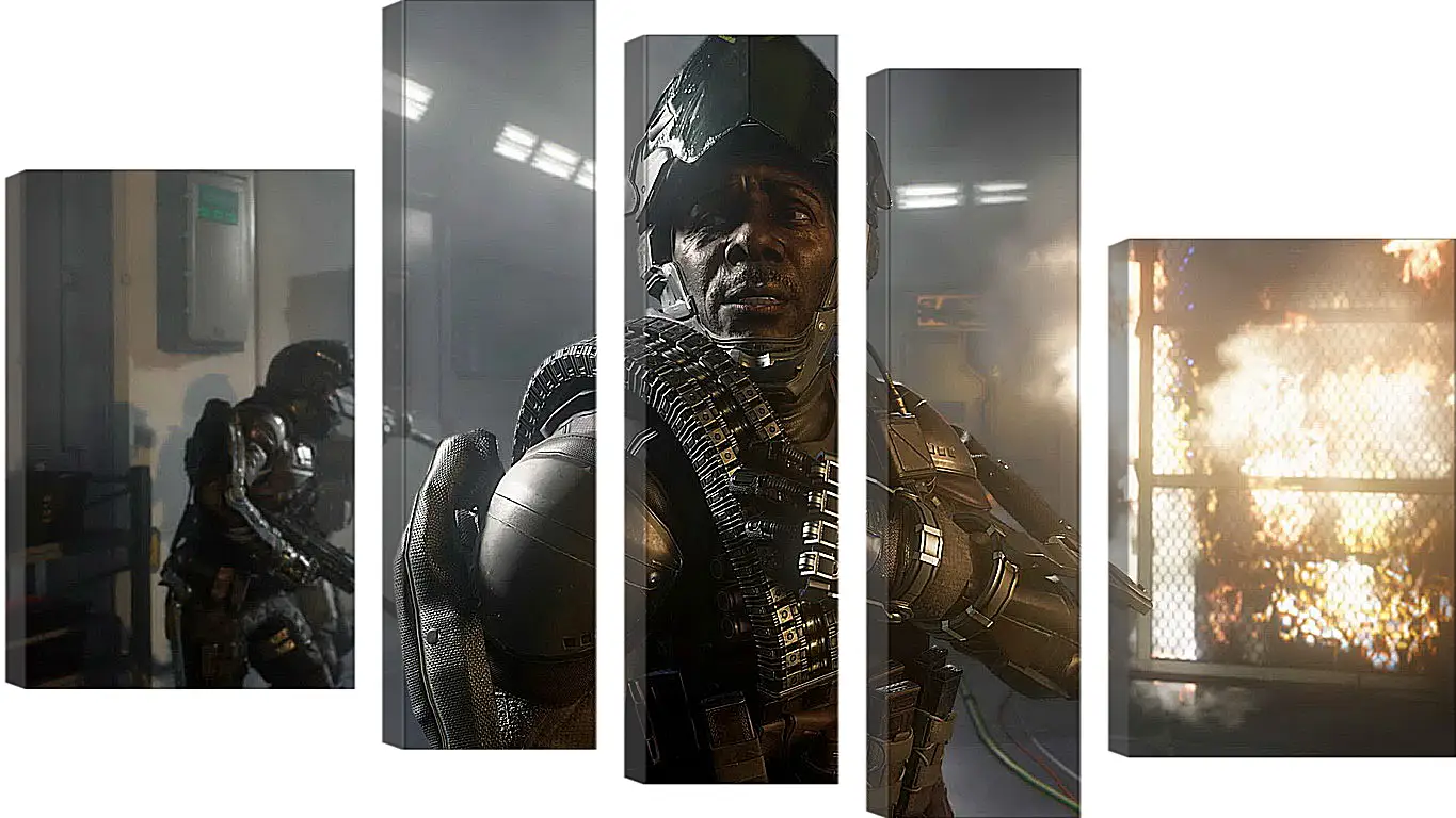 Модульная картина - Call Of Duty: Advanced Warfare