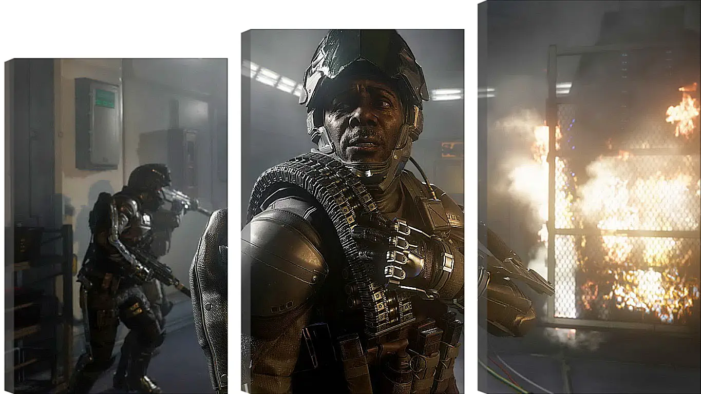 Модульная картина - Call Of Duty: Advanced Warfare