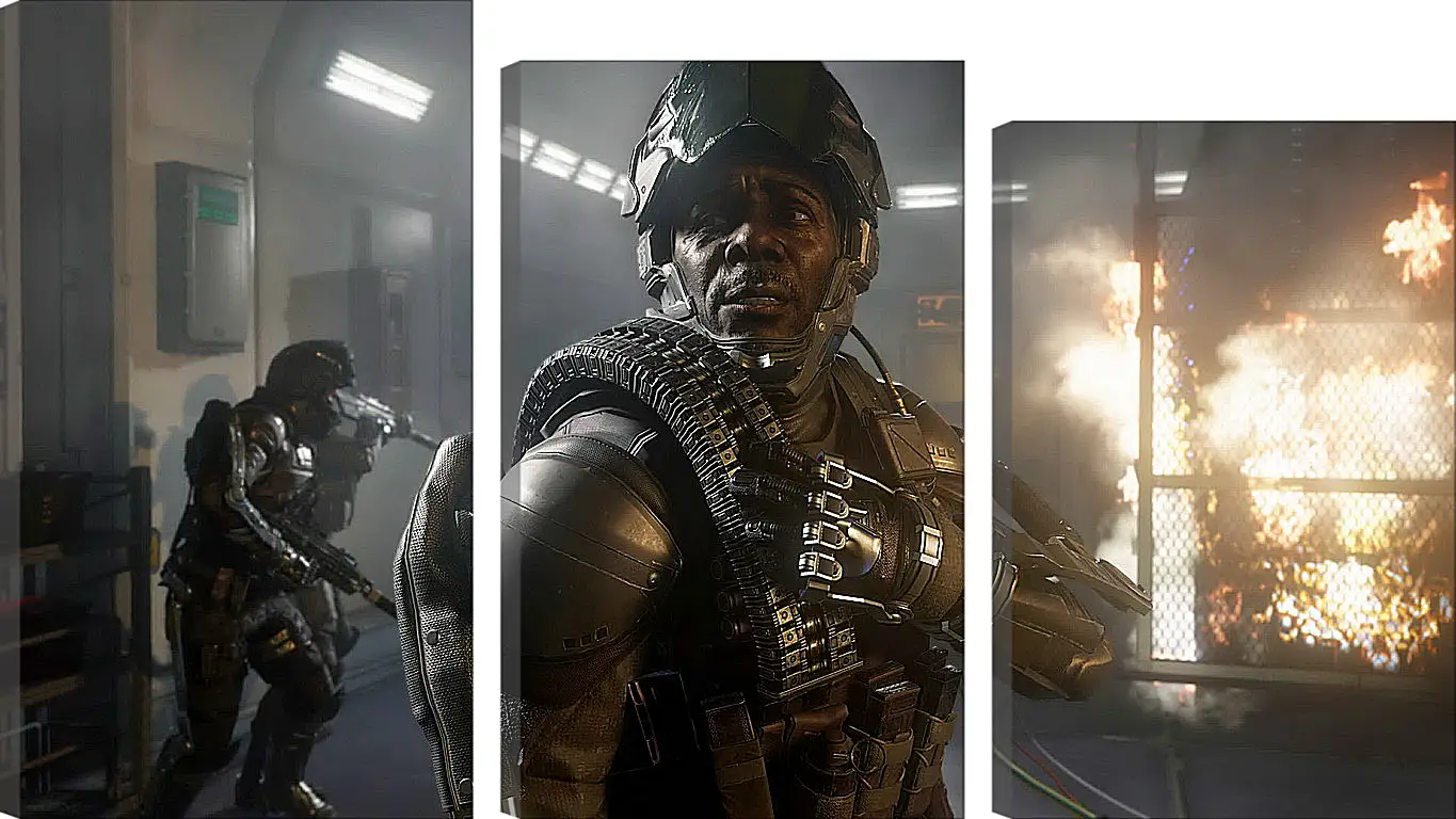 Модульная картина - Call Of Duty: Advanced Warfare