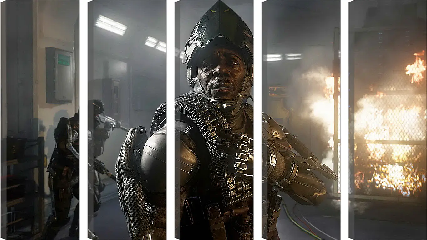 Модульная картина - Call Of Duty: Advanced Warfare