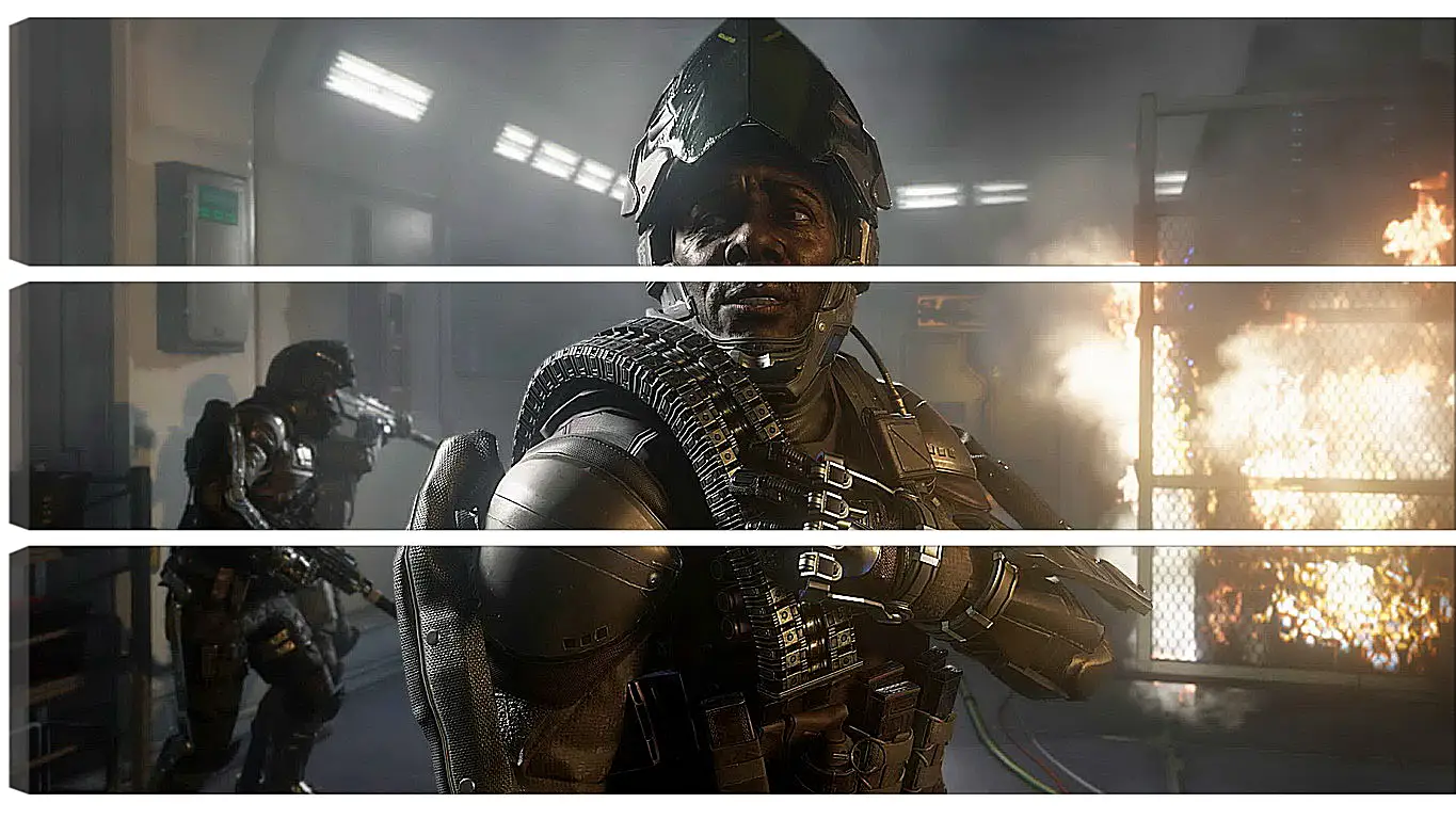 Модульная картина - Call Of Duty: Advanced Warfare