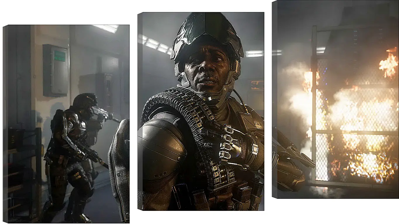 Модульная картина - Call Of Duty: Advanced Warfare