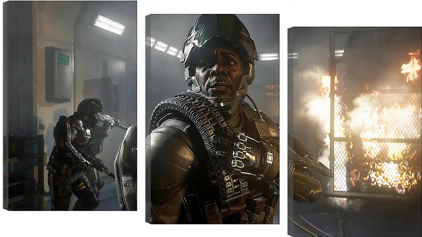 Модульная картина - Call Of Duty: Advanced Warfare