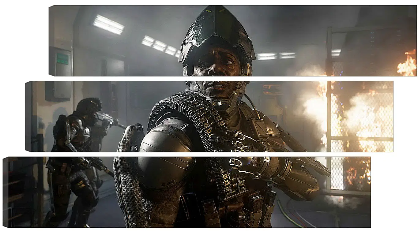 Модульная картина - Call Of Duty: Advanced Warfare