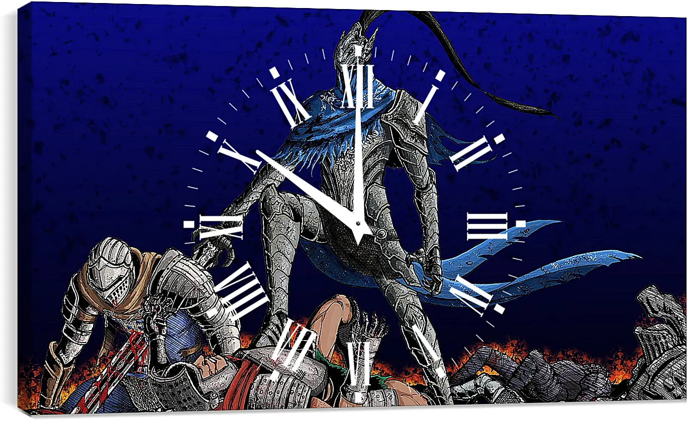 Часы картина - Dark Souls
