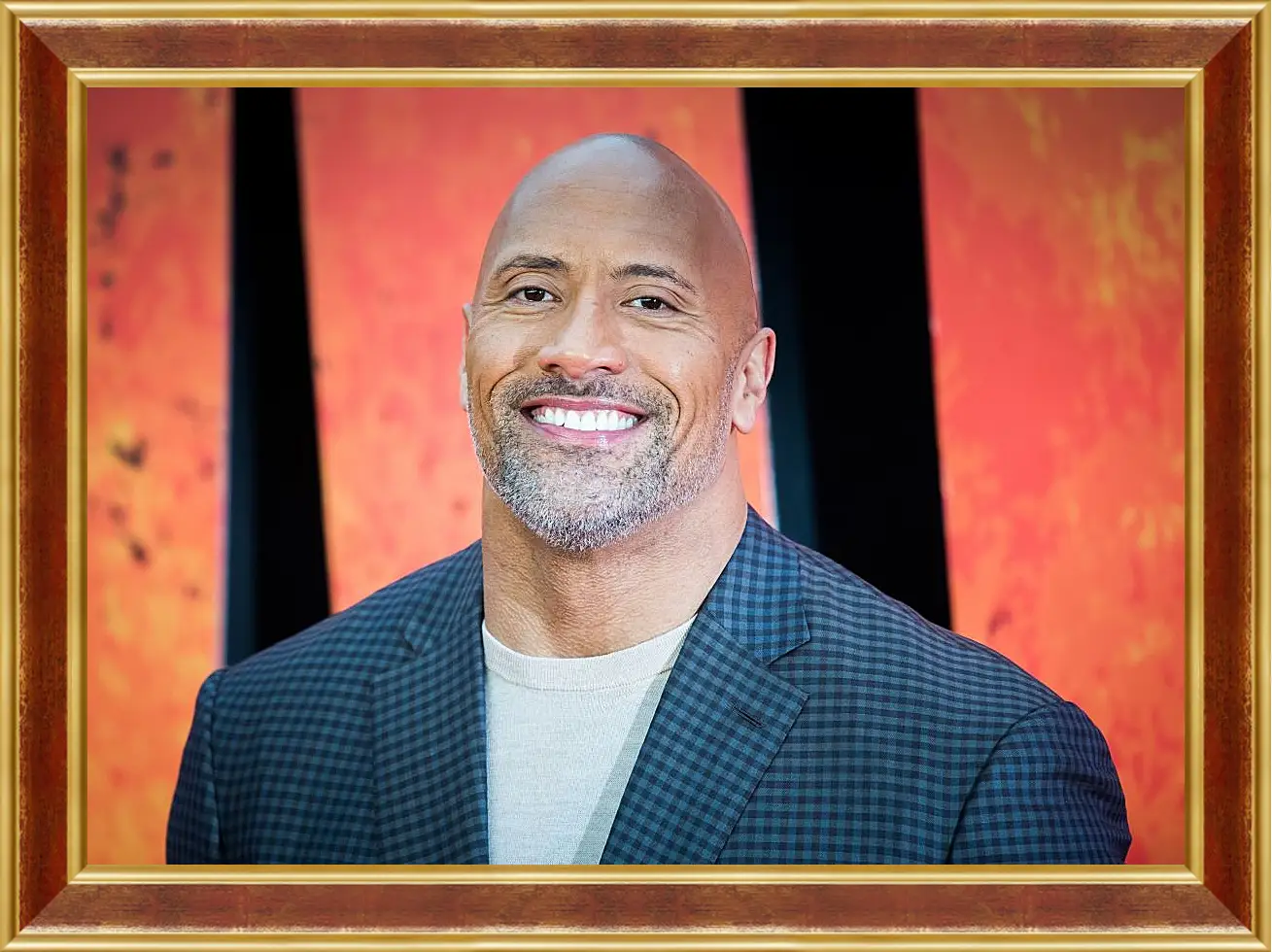 Картина в раме - Dwayne Douglas Johnson. Дуэйн Джонсон (Скала)