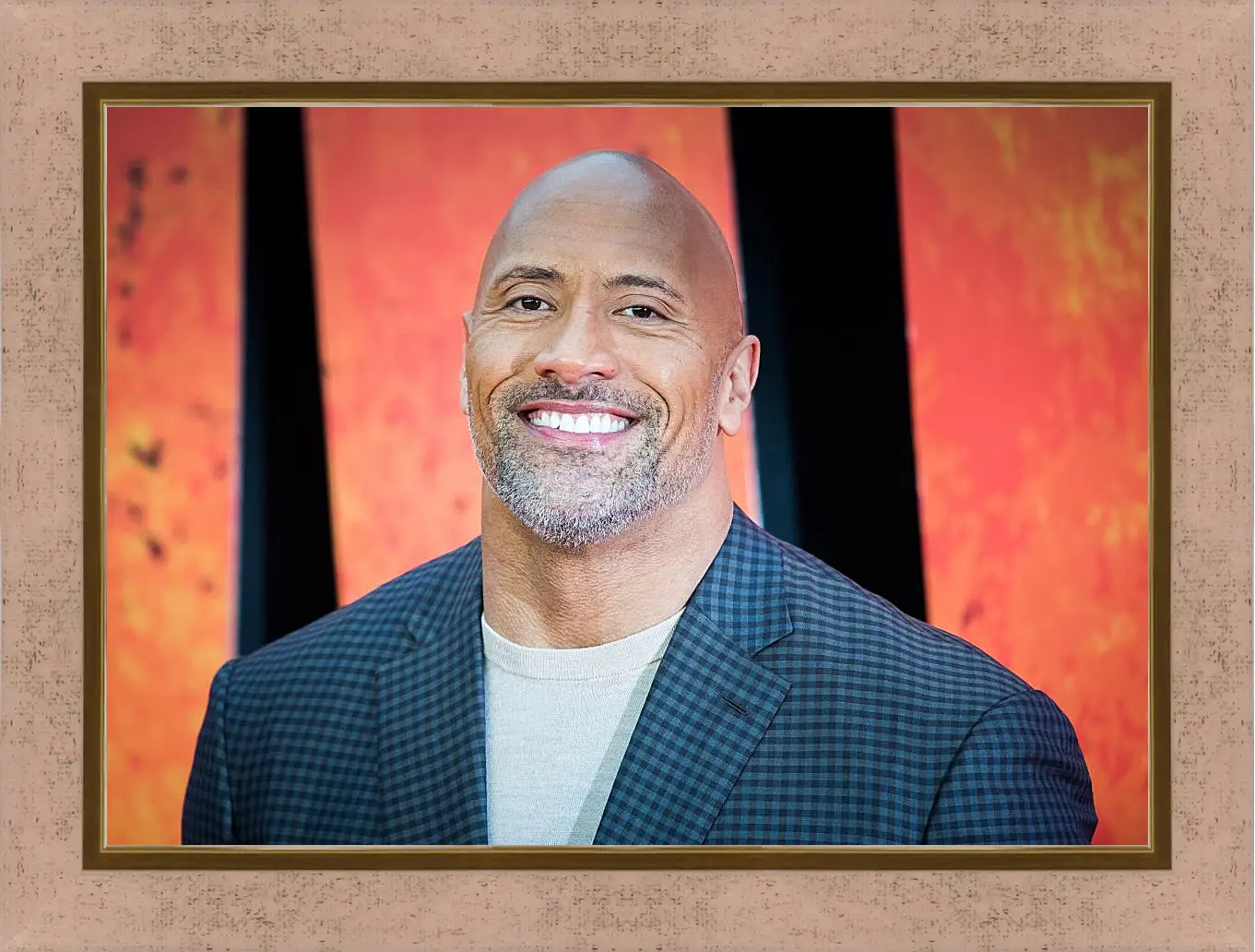 Картина в раме - Dwayne Douglas Johnson. Дуэйн Джонсон (Скала)