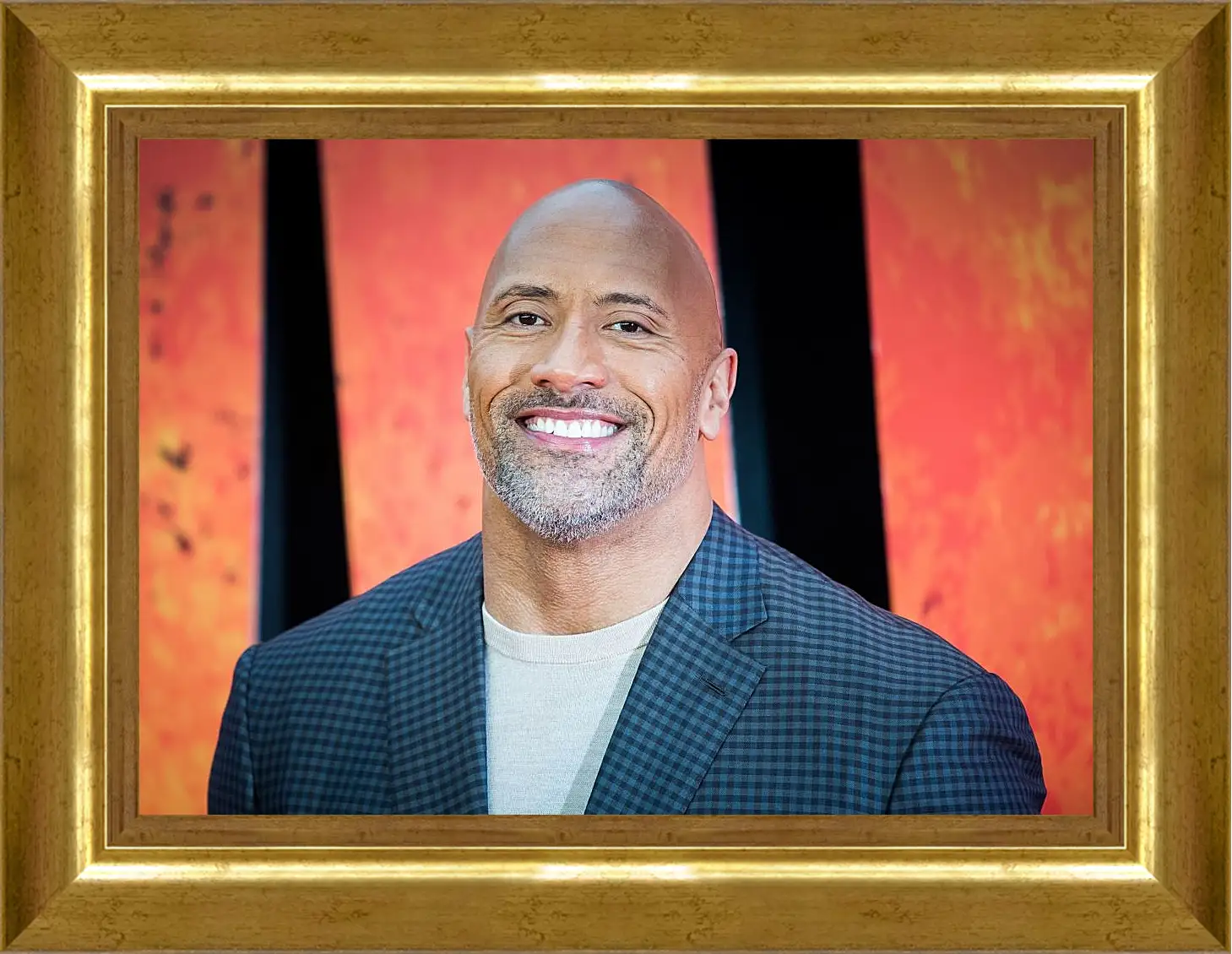 Картина в раме - Dwayne Douglas Johnson. Дуэйн Джонсон (Скала)