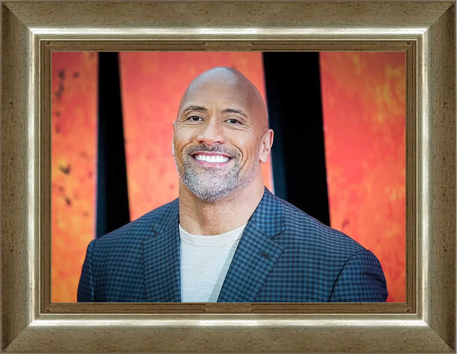Картина в раме - Dwayne Douglas Johnson. Дуэйн Джонсон (Скала)