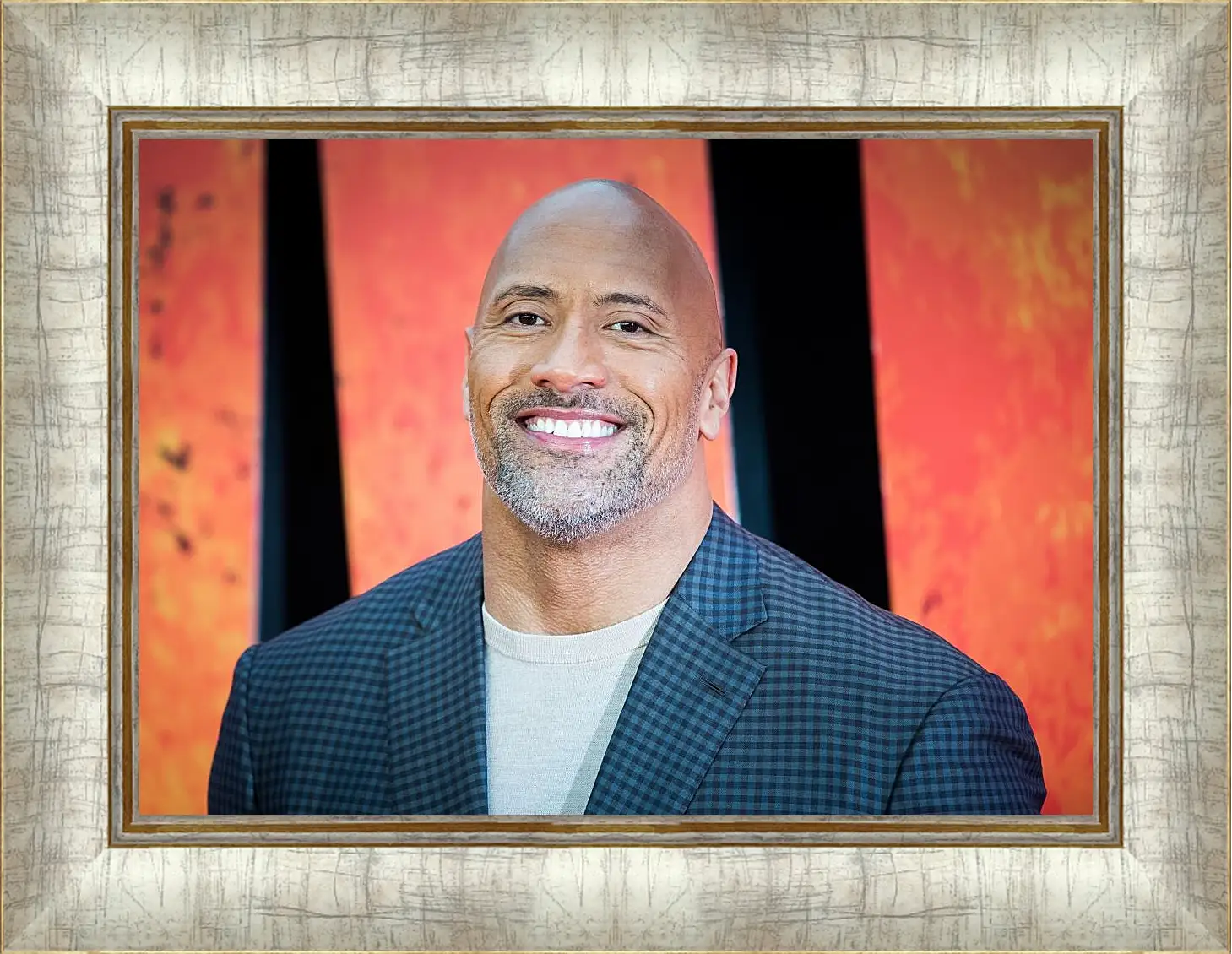 Картина в раме - Dwayne Douglas Johnson. Дуэйн Джонсон (Скала)