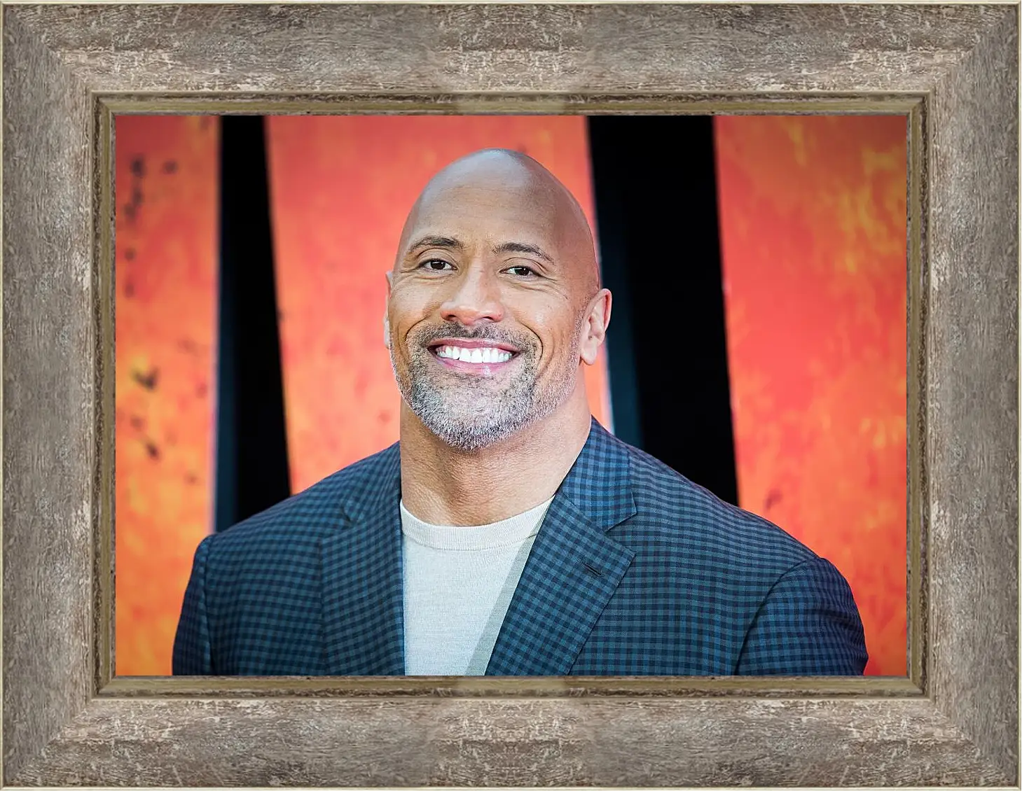 Картина в раме - Dwayne Douglas Johnson. Дуэйн Джонсон (Скала)