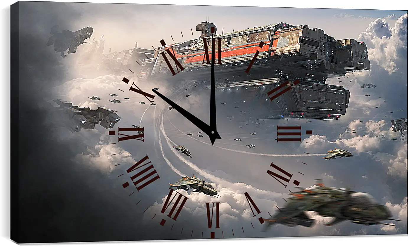 Часы картина - Titanfall
