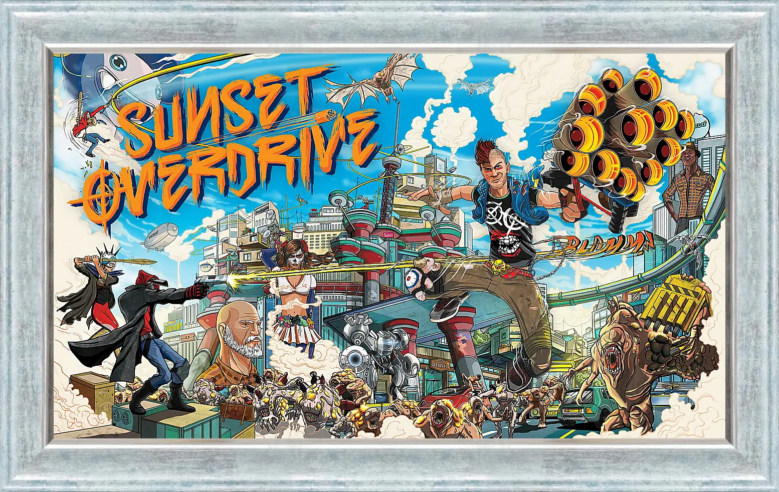 Картина в раме - Sunset Overdrive
