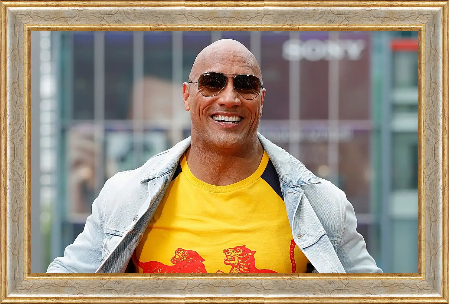 Картина в раме - Dwayne Douglas Johnson. Дуэйн Джонсон (Скала)