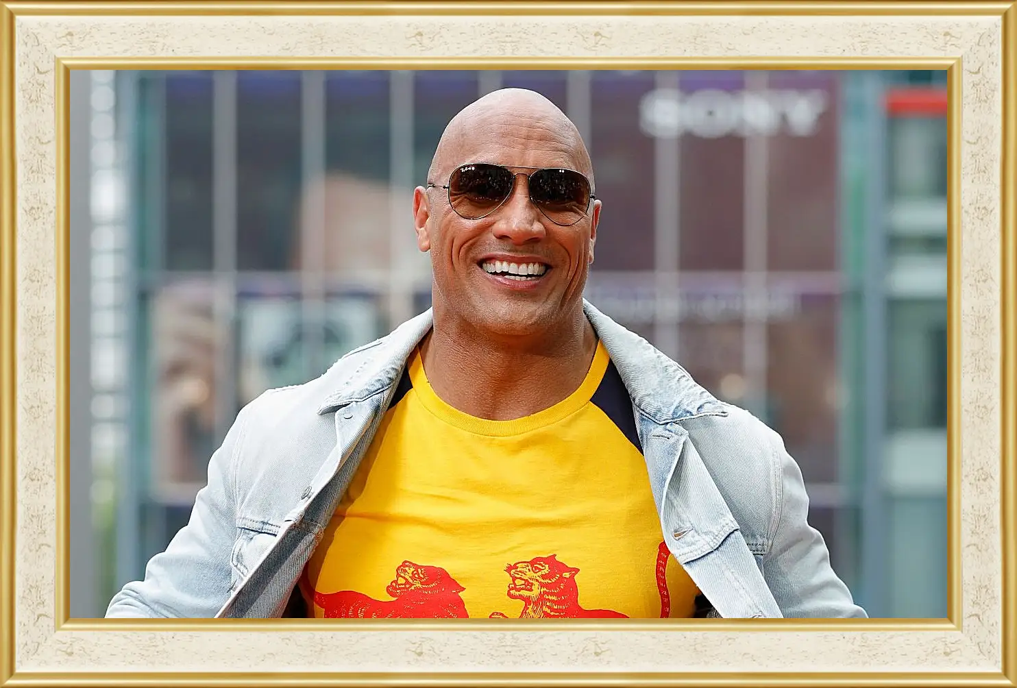 Картина в раме - Dwayne Douglas Johnson. Дуэйн Джонсон (Скала)