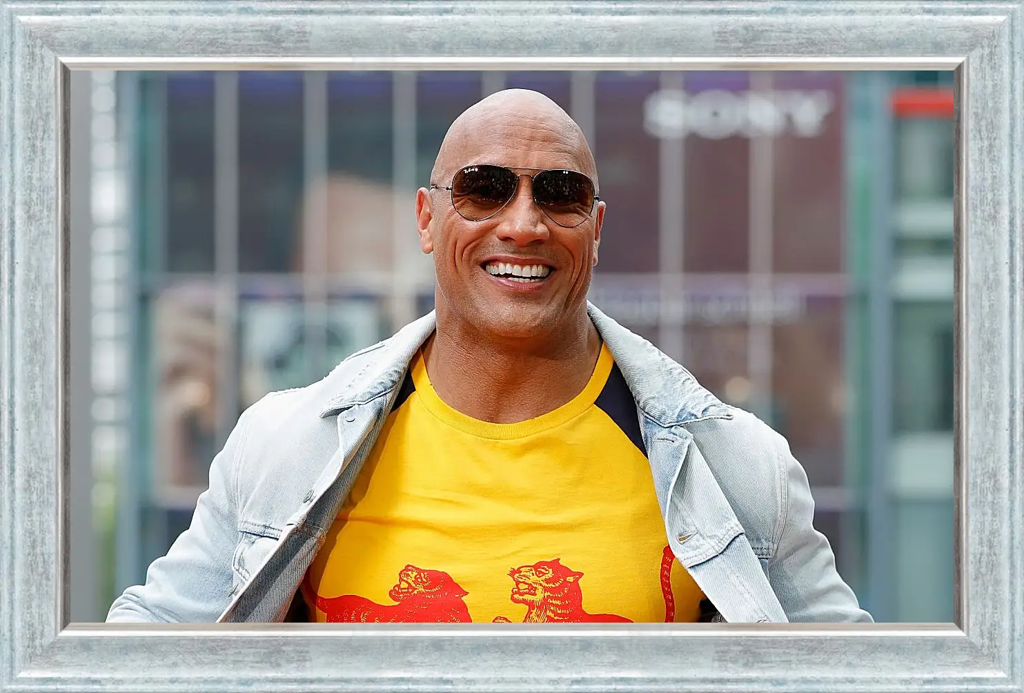 Картина в раме - Dwayne Douglas Johnson. Дуэйн Джонсон (Скала)