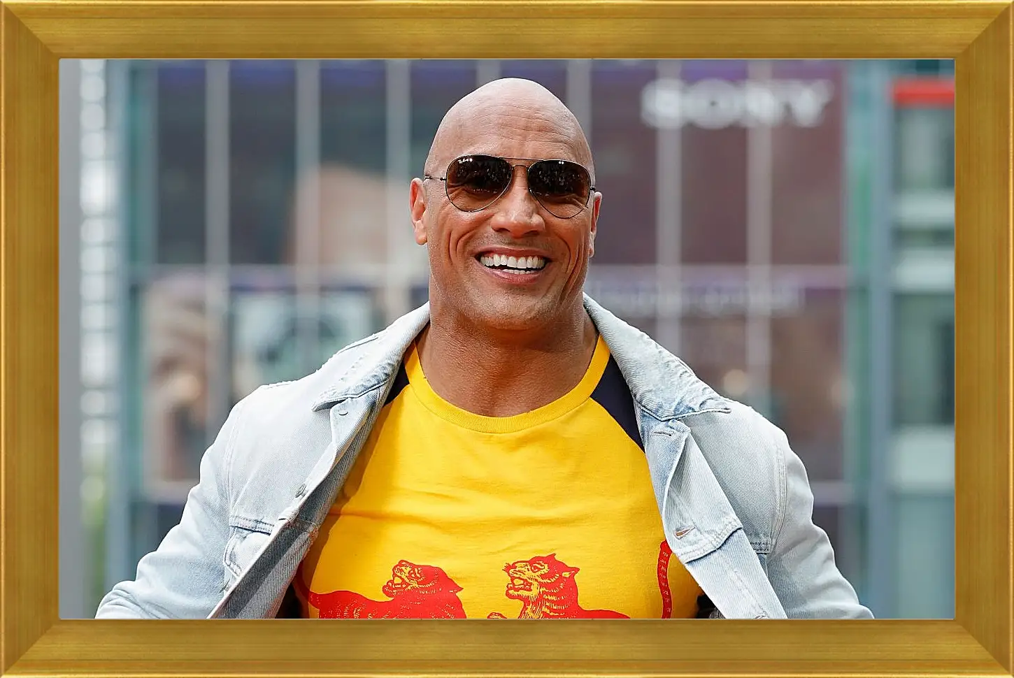 Картина в раме - Dwayne Douglas Johnson. Дуэйн Джонсон (Скала)