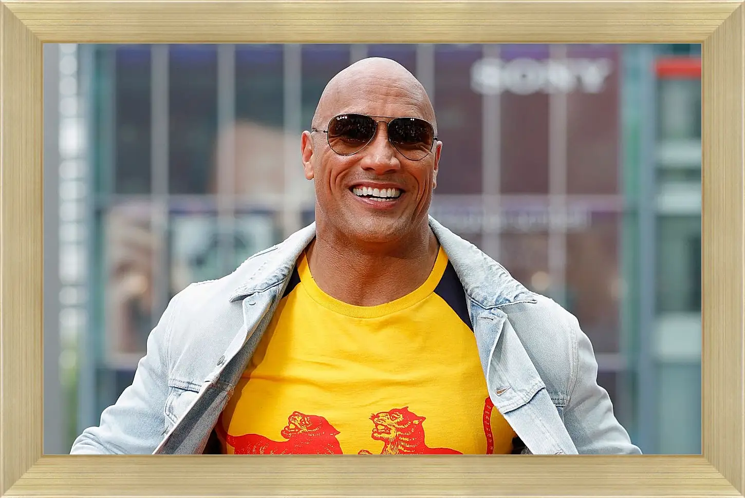 Картина в раме - Dwayne Douglas Johnson. Дуэйн Джонсон (Скала)